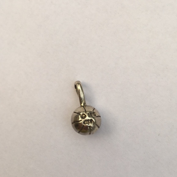 Sterling Silver Basketball Charm - Picture 3 of 4
